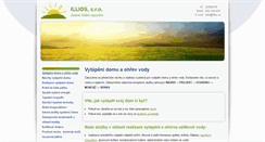 Desktop Screenshot of illios.cz
